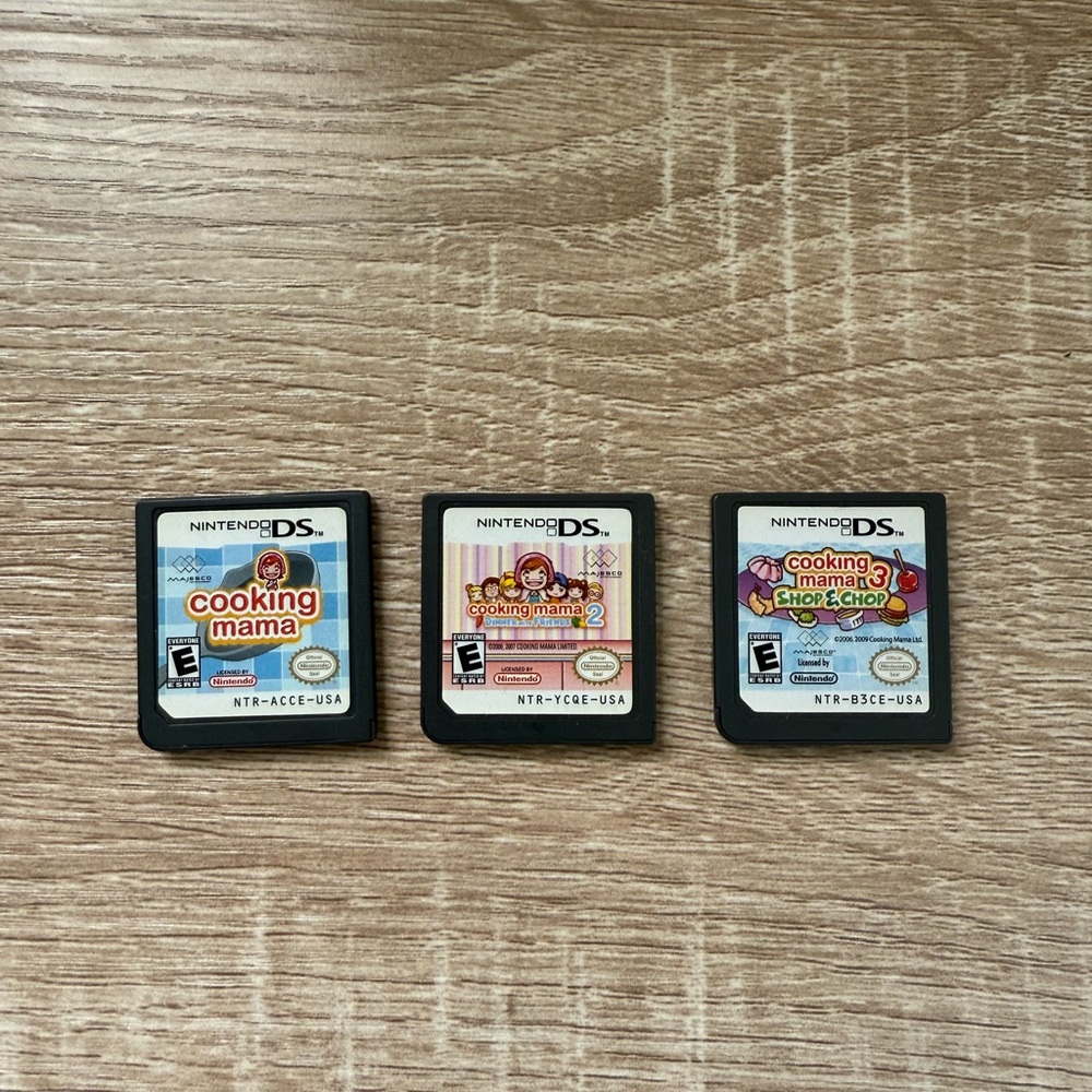 Nintendo DS Cooking Mama Trio Set